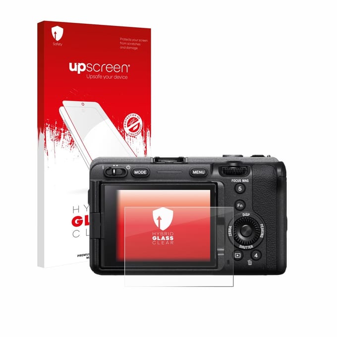 upscreen - Screenprotector voor Sony FX3A (ILME‑FX3A) - Folie Beschermfolie Beschermglas transparant