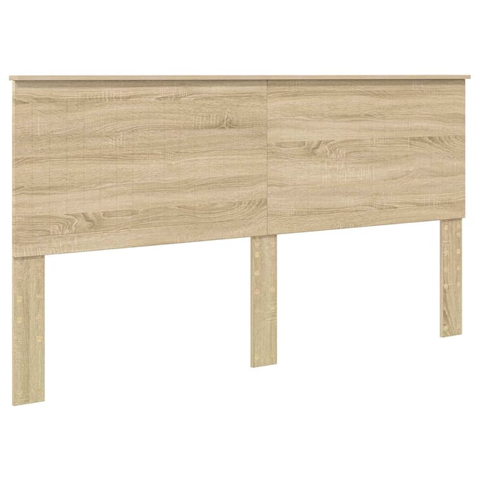vidaXL Hoofdbord Sonoma Eiken Bewerkt hout