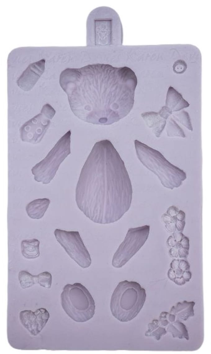 Karen Davies Siliconen Mal Build A Teddy Bear