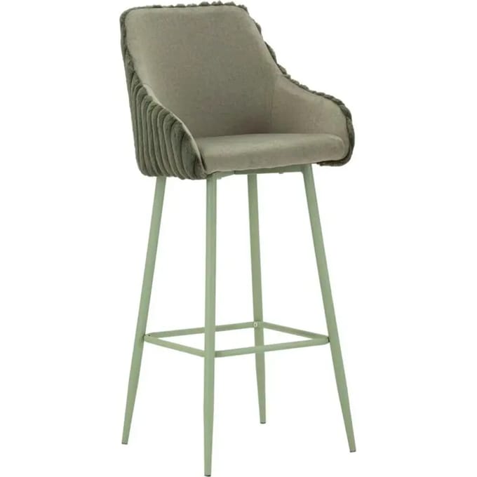 Barkruk Alaska -a- Green Set 2 Pcs 52×46×111 cm
