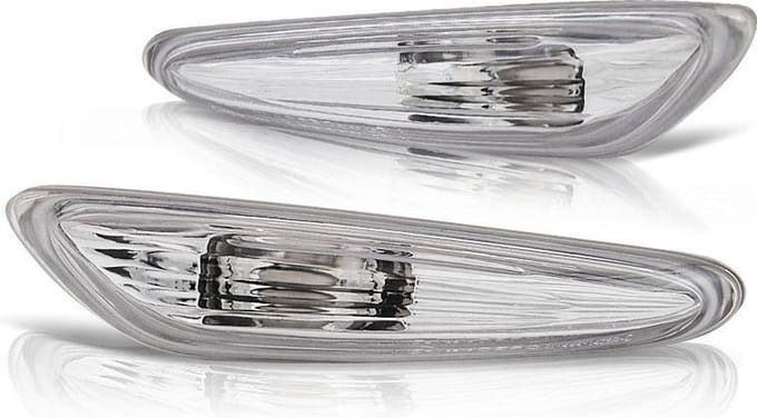 Zijkant knipperlichten BMW E60 / E61 / E46 / X3 CHROOM