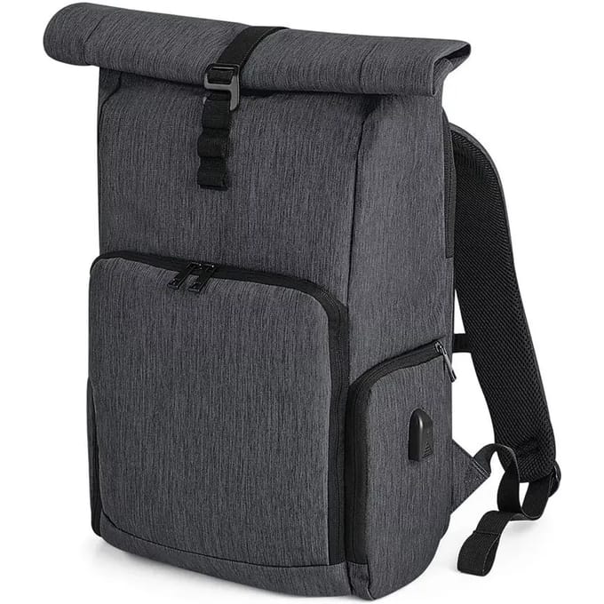 Rugzak met oprolbare flap Quadra