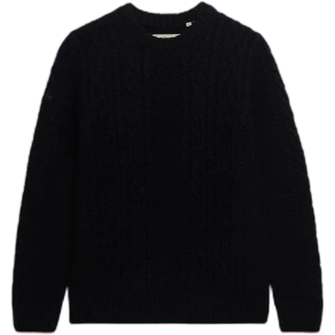 Superdry - Jacob Cable Knit Trui - Heren - Sweaters