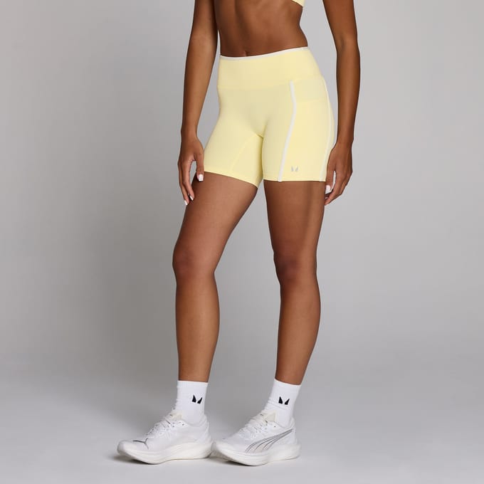 MP Women's Velocity Contrast Cycling Shorts - Botercrème - M