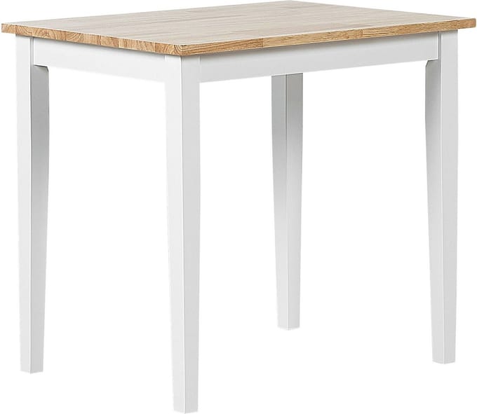 BATTERSBY - Eettafel - Lichtbruin - 80 x 80 cm - Hout