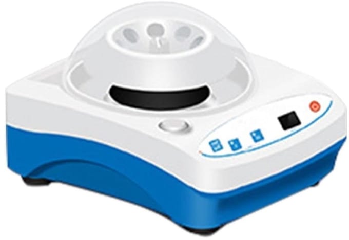 Mini Centrifuge - Laboratorium Apparaat - Celscheidingen Uitvoeren - Laag Geluidsniveau - Compact Formaat - Wit