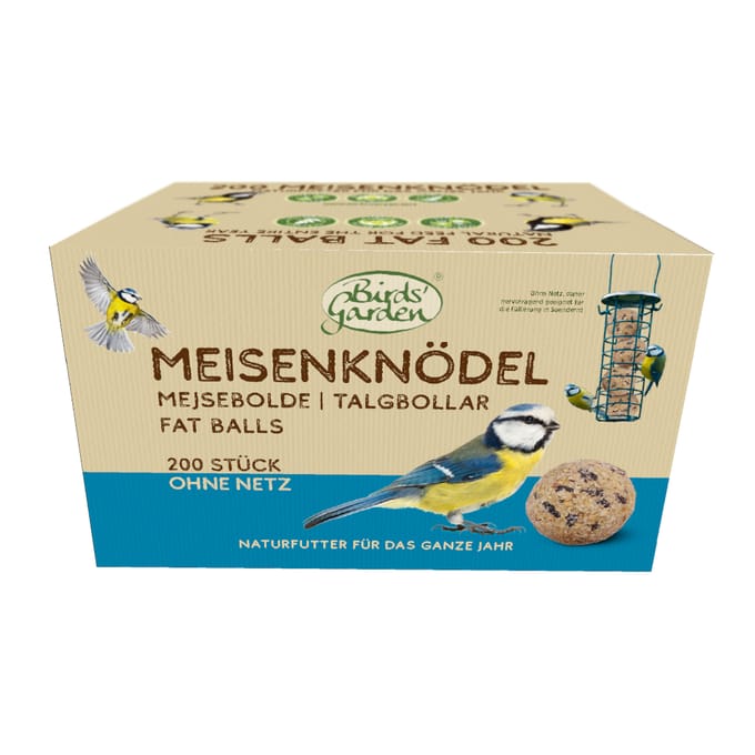 Bird's Best mezenbollen zonder net 200 stuks vogelvoer