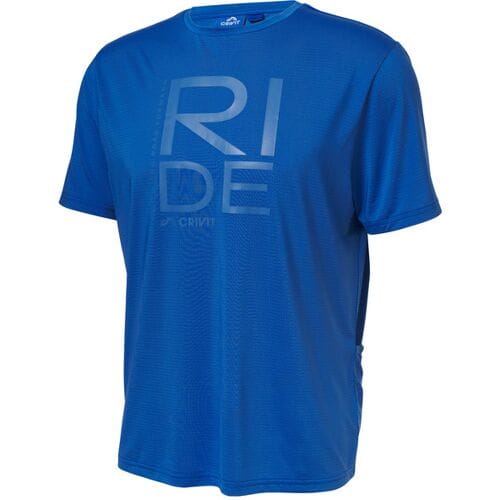 CRIVIT Heren sportshirt (Blauw, S)