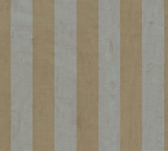 STREPEN BEHANG | Klassiek - Beige Bruin Grijs - A.S. Création Anna D'Andrea