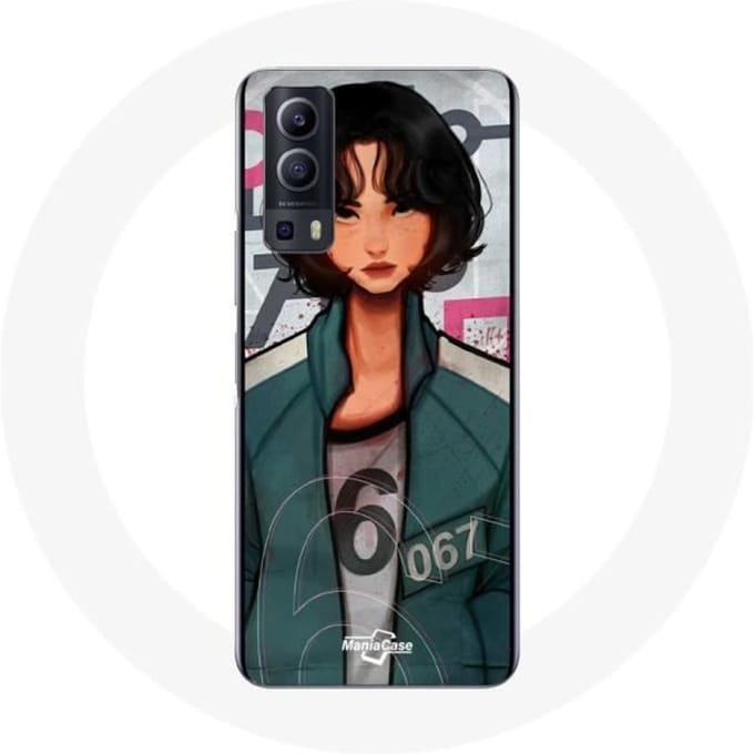 Vivo Y72 hoesje Squid Game Kang Sae Byeok-serie