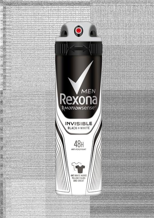 Rexona Men - Deodorant - Spray - Invisible on black + white clothes - 150ml