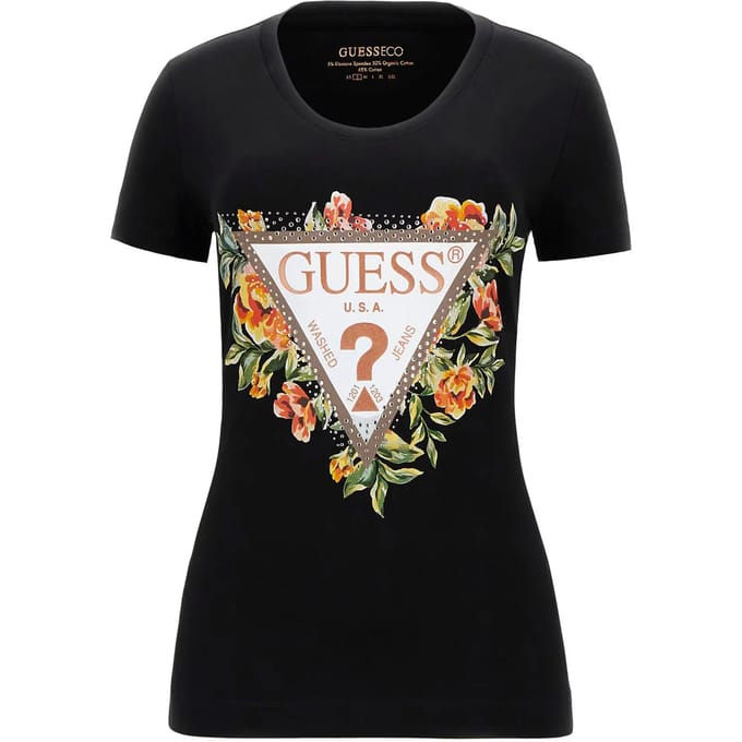 Guess dames T-shirt met bloemenprint
