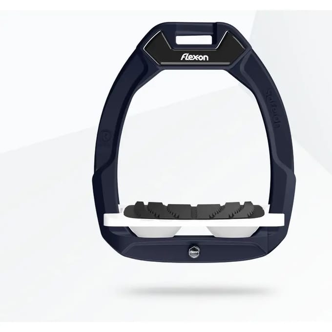 Verkeersveiligheidsbeugels Paardrijden Hellend Grip Blauw/Wit/Wit Flex-On Safe-On