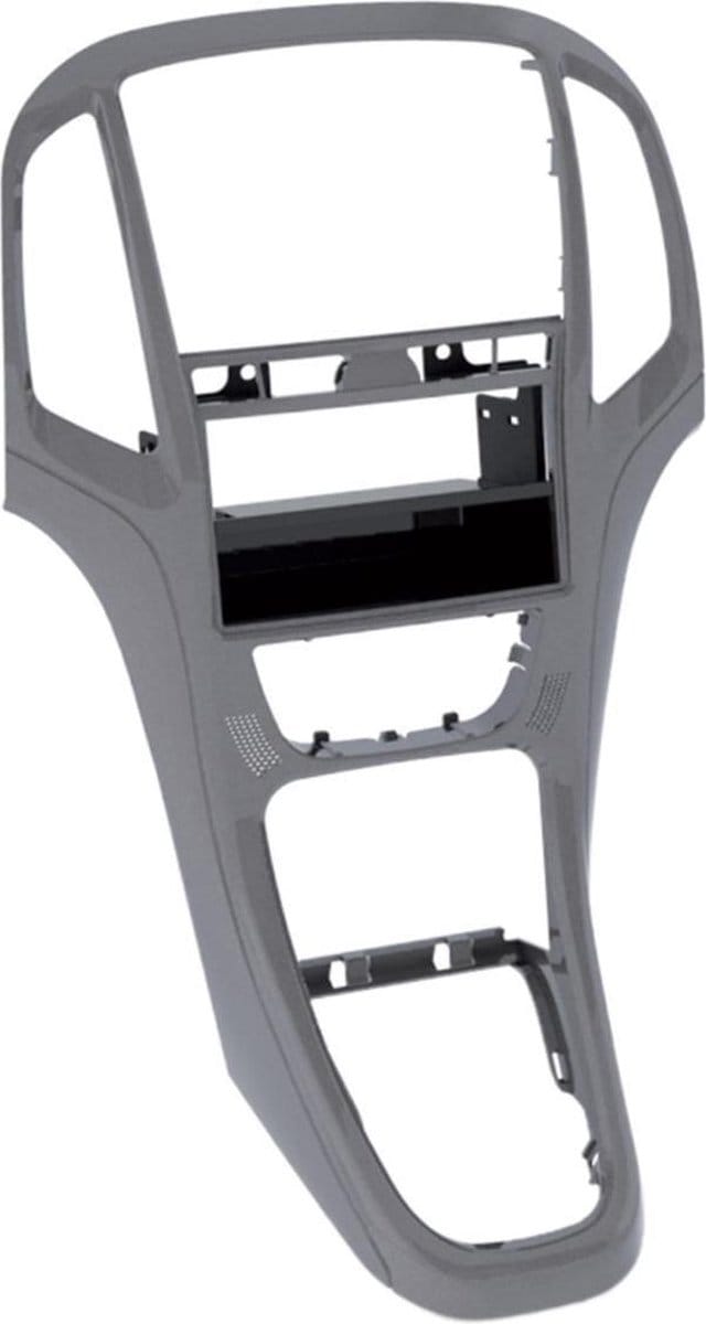 2-DIN Paneel geschikt voor Opel Astra J (P-J) 12/2009-08/2018 Kleur: Titanium Grijs