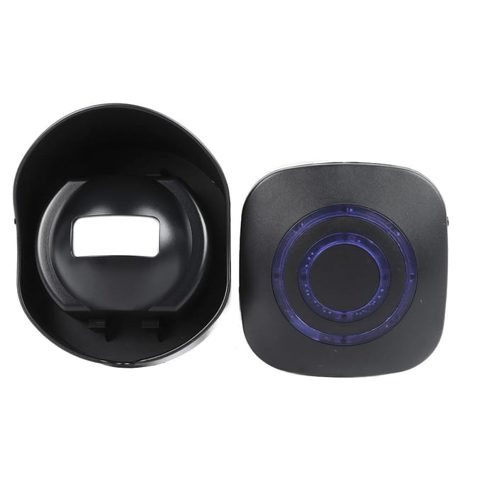 Alarme Infrarouge Type Split Étanche Sans Fil Extérieur Détecteur de Mouvement Alarme pour Sécurité Domicile black