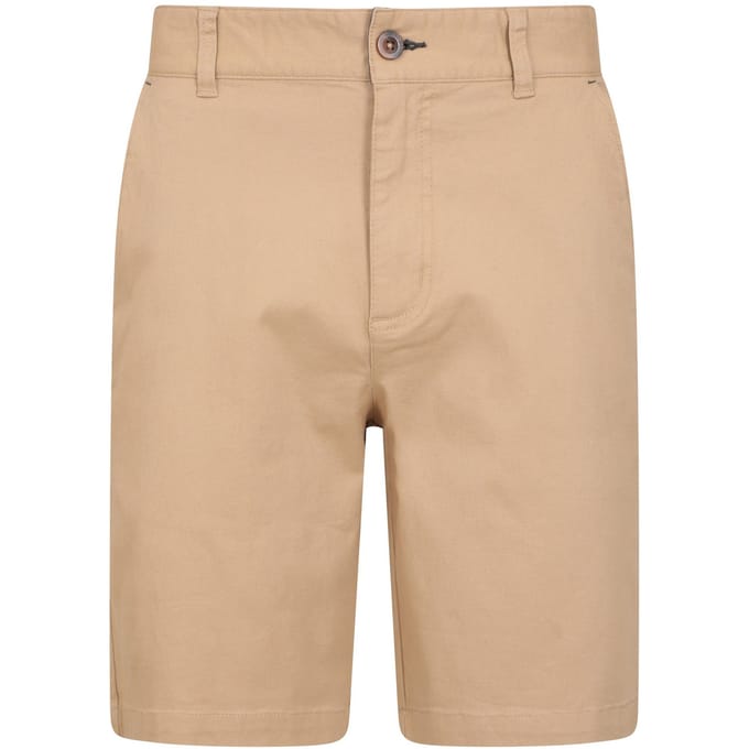 Mountain Warehouse Heren Biologische Chino Shorts (Beige)