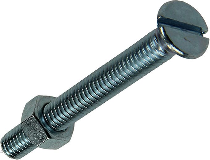 M.schroef moer ck m5x40mm rvs 8st Deltafix