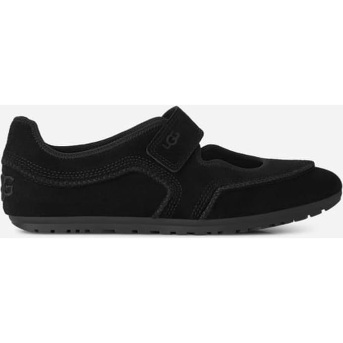 UGG® Quill Mary Jane Trainer in Black, Size 3, Polyester