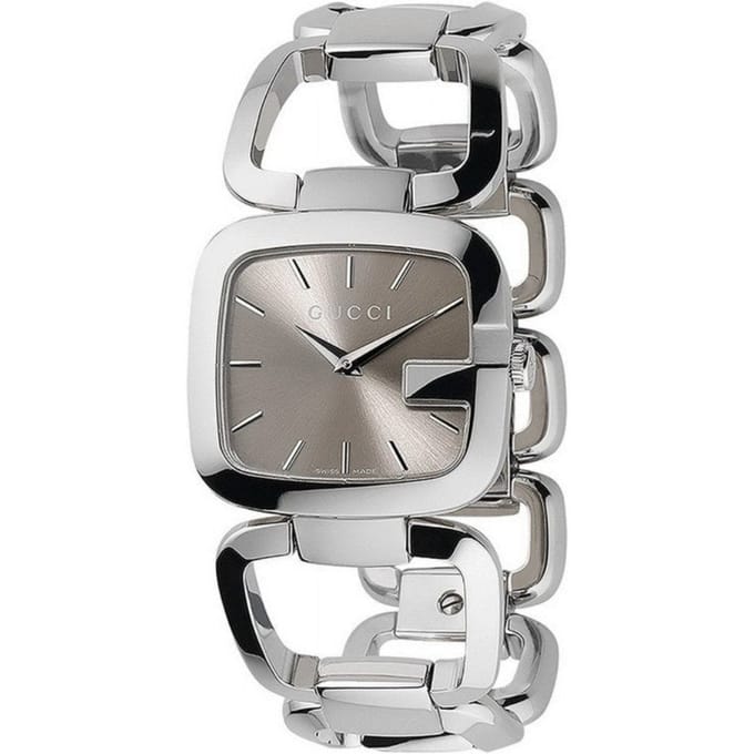 Gucci YA125402 G Bruin Wijzerplaat 30mm Dames Horloge