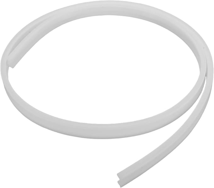 LED Strip Diffuser 10mm PVC Flexibele Gebogen Lichtkanaal Bedekking voor LED Tape Vermindert Glans voor Binnen- en Thuisdecoratie