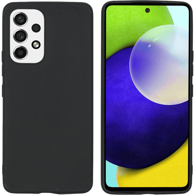 Kees Galaxy A53 Telefoonhoesje Zwart