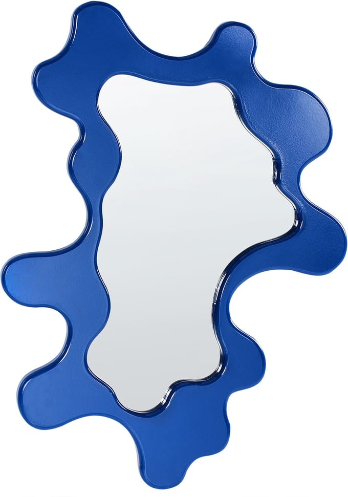 ROSCOFF - Wandspiegel - Blauw - MDF