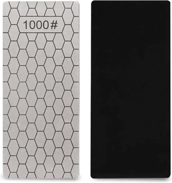 *** Diamanten Slijpsteen - Korrel 1000 - Honingraat - Messenslijper - Compact & Ultradun - van Heble® ***