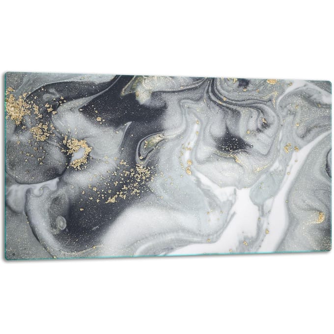 TMK ArtDeko - Snijplank - Glas - 52x30cm - Marmereffect