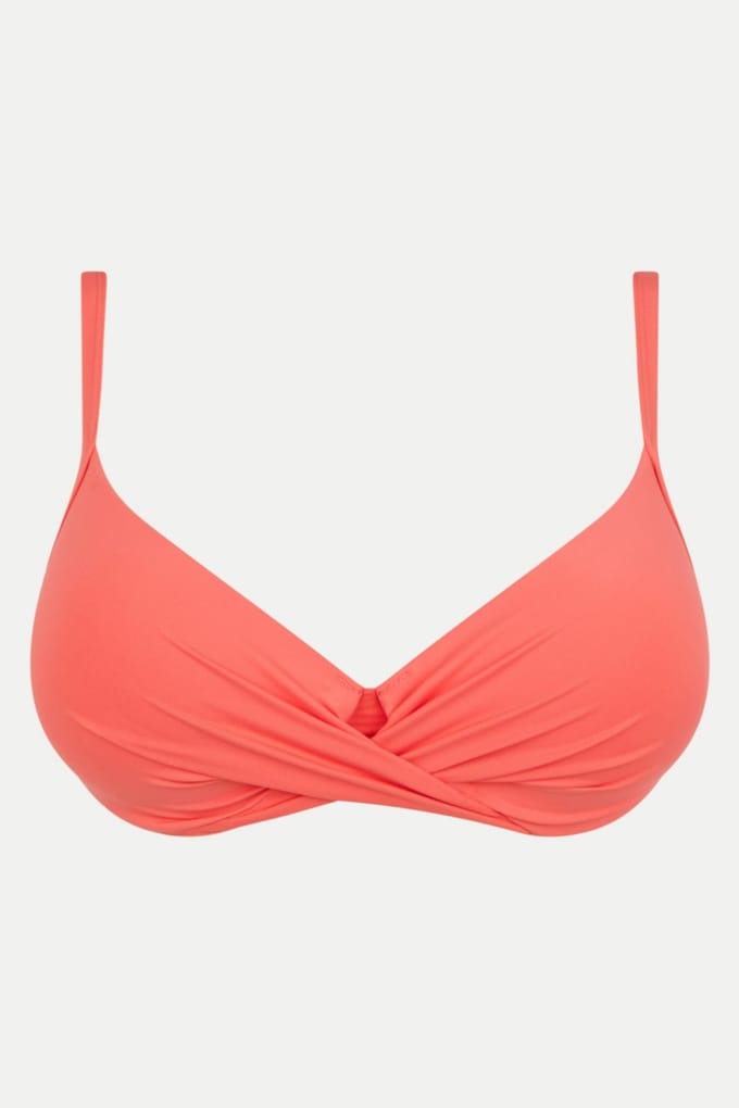 Femilet Sw Bra Tshirt Push Pink Coral Größe: E65 | Bikinis Outlet | Damen | Orange
