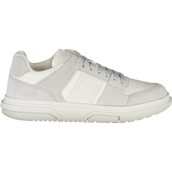Lage Sneakers Tommy Hilfiger Baskets Tommy Hilfiger The Brooklyn en daim blanc