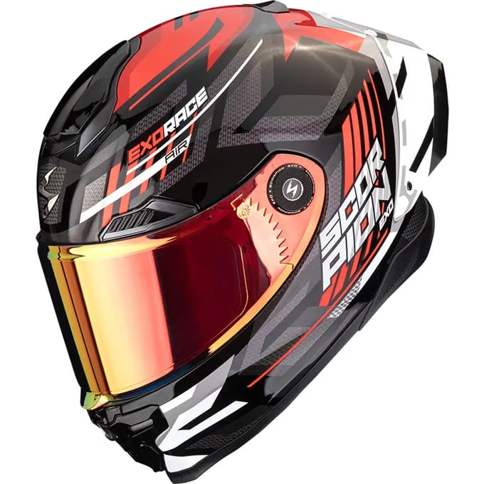 Volle motorhelm Scorpion Exo-Race Air Kobra