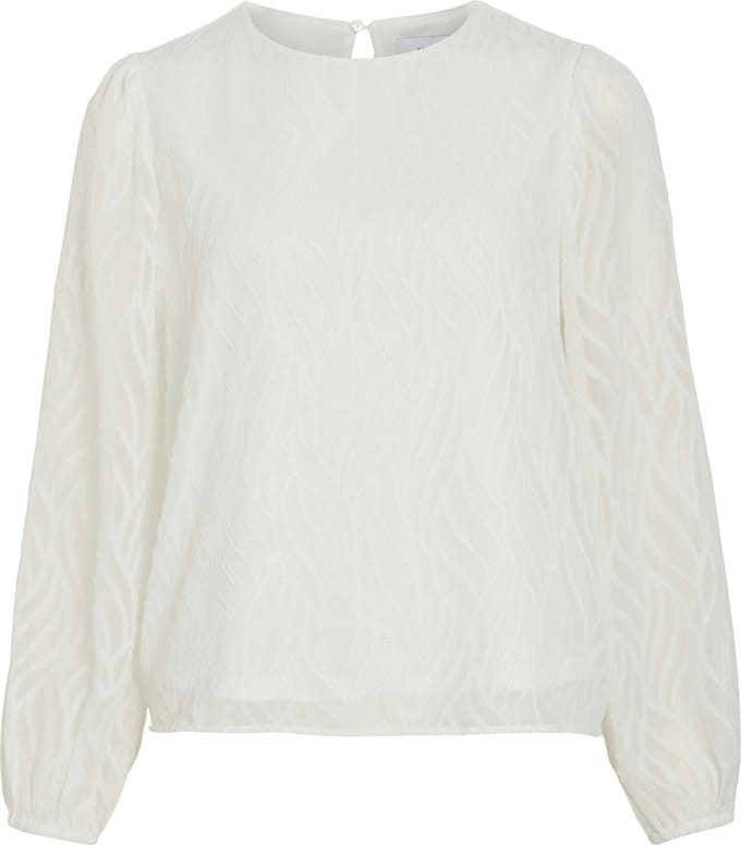 VIMIKA O-NECK L/S TOP - NOOS