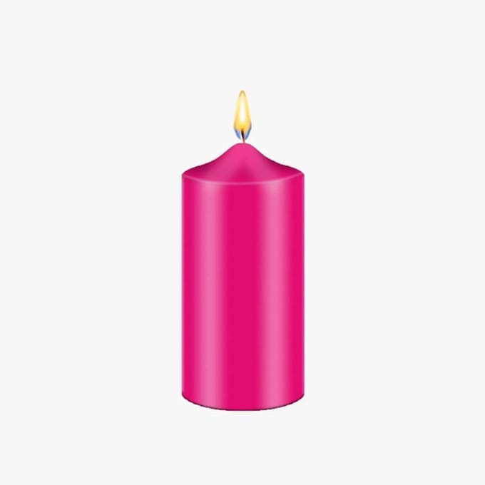 Neon Magenta kaars kleurstof - Bekro 454 - 10 gr