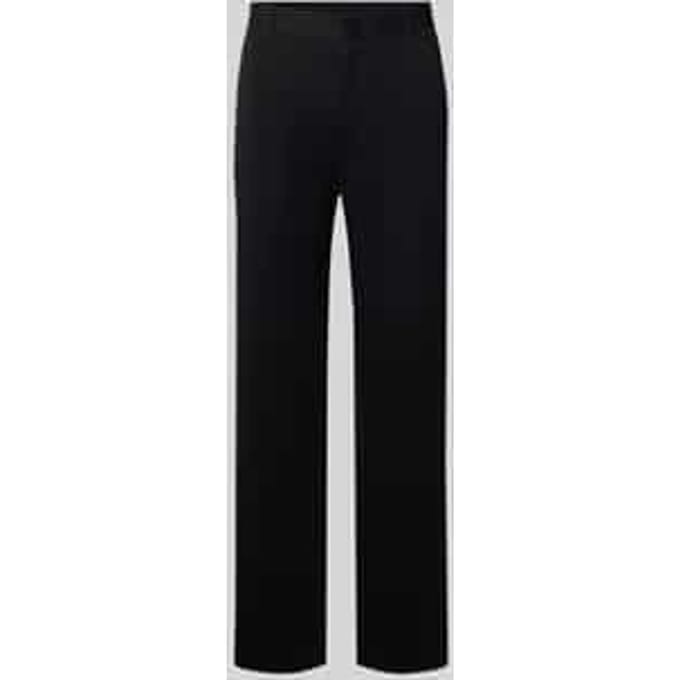 Regular fit stoffen broek met achterzakken, model 'PANTALONI'