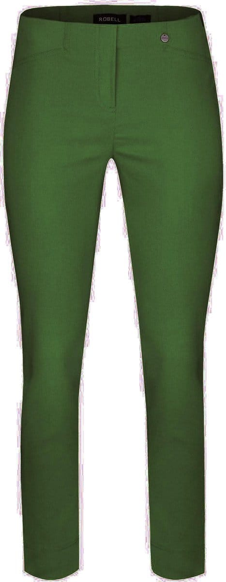 Robell Comfort 7/8 Stretch Broek - Rose 09 - Olijf Groen - EU42