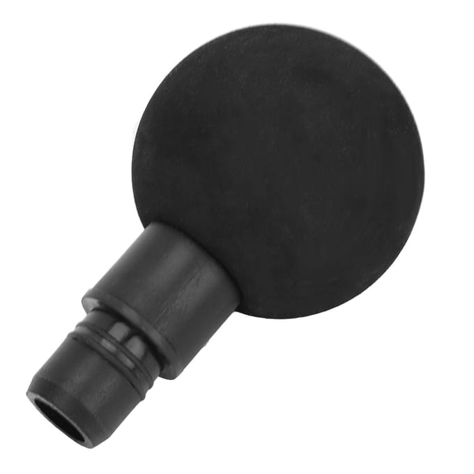 19mm Diameter Spier Massager Kop Diepe Weefsel Applicator Accessoire Percussie Massage Kop 2.4in 2in Small Ball Head black
