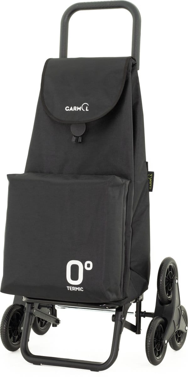Garmol Boodschappentrolley G3X3 Termico Travel - Trappenstijger - Zwart