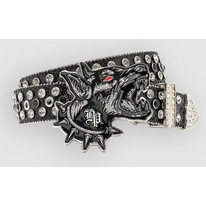 Broken Promises Big Bark Rhinestone Riem patroon