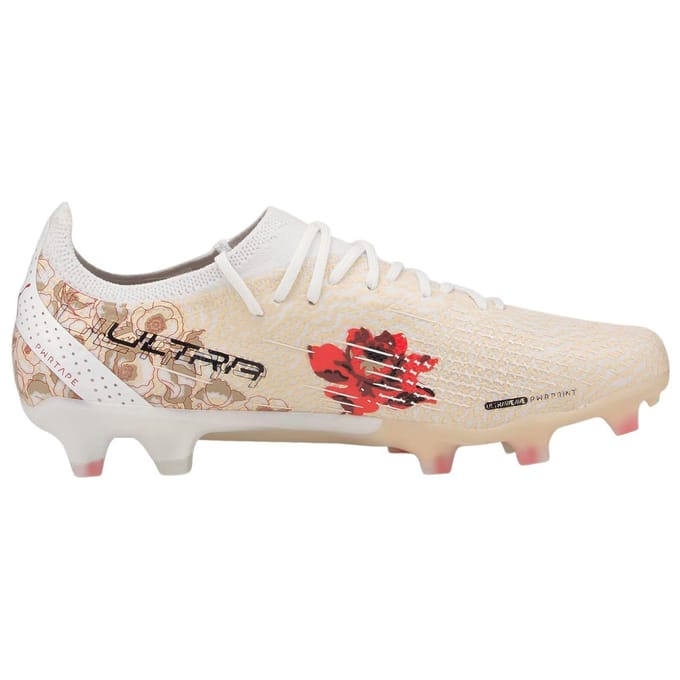 Puma x Liberty Ultra FG/AG Dames Beige Voetbalschoenen