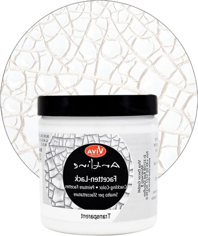 Scheur lak pasta - Crackle effect - Decoratief schilderen - Op waterbasis - 250 ml - Transparant