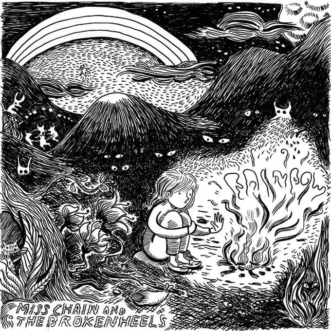 Miss Chain & The Broken Heels - Rainbow (7" Single)