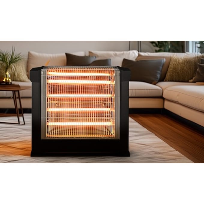 Infraroodkachel met 3 elementen van 2200 W