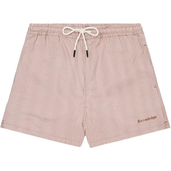 Zwemshort KnowledgeCotton Apparel Seersucker