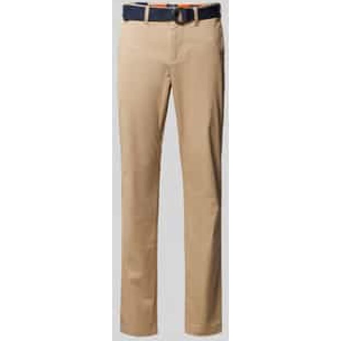 Stoffen broek met Franse steekzakken