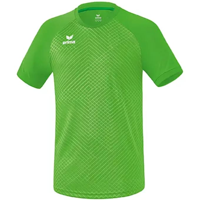 Erima Madrid Shirt Korte Mouw Kinderen - Green | Maat: 152