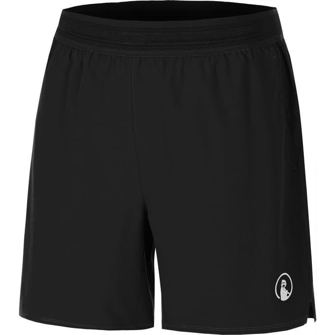 Quiet Please Challenger 2in1 7inch Shorts Heren-Zwart,Wit