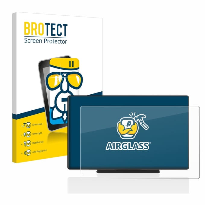 Screenprotector voor Carpuride W901 9" Beschermglas transparant