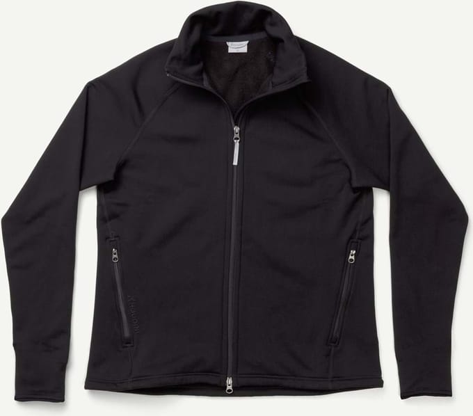 houdini power up womens fleece vest black