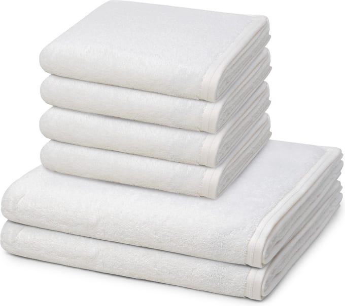 Vossen Sonstiges 4 X handdoek 2 X douchehanddoek - in set 6 pack Vegan Life
