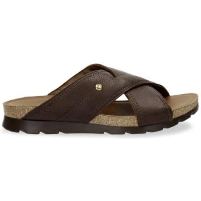 Panama Jack Salmon C17 Slippers bruin Leer - Maat 45
